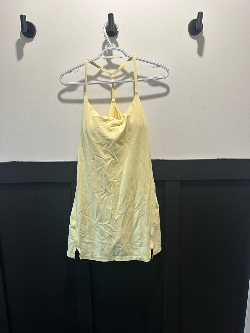 Yellow Strappy Women's Active dress